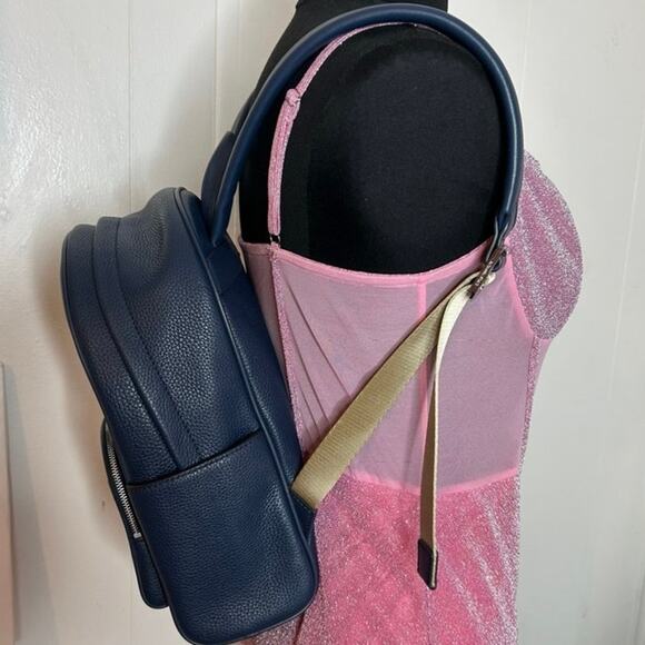 °｡⋆♡ Michael Kors Blue Backpack With Matching Small Wallet (HB-11) - Picture 3 of 10